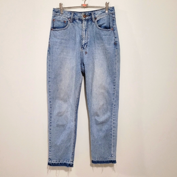 Ksubi Denim - Ksubi Womens Chloe Wasted Jean Hot Cottee Jeans Sz 28" High Waisted Distressed 